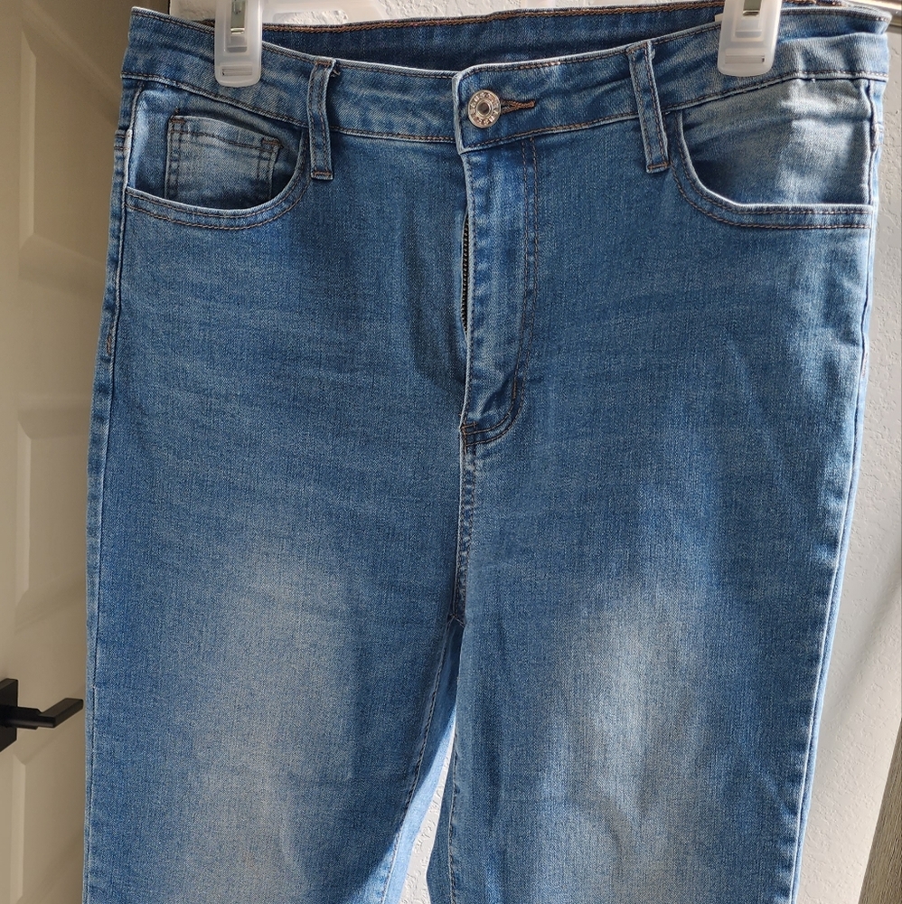Medium wash jeans